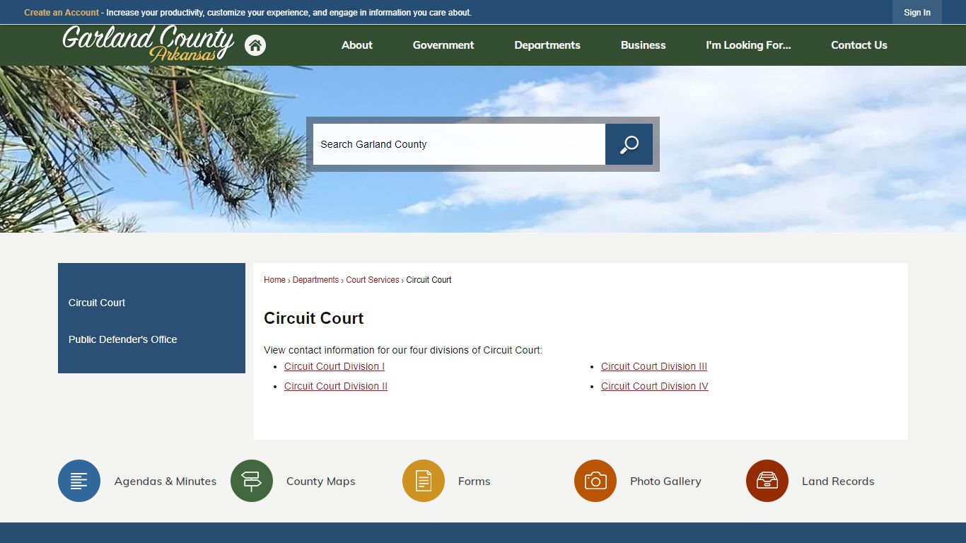 Circuit Court | Garland County, AR